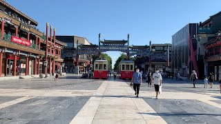 [4K] on the threshold of autumn Qianmen Street 前门 Walk Beijing China