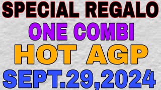 SPECIAL REGALO ONE COMBI SWERTRES HEARING TODAY SEPT.29,2024