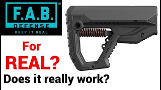 Recoil Reducing AR Stock? - FAB CL- Core Impact