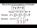 Physics Ch 67.1 Advanced E&M: Review Vectors (47 of 55) Why is the Curl of a Gradient=0? Example