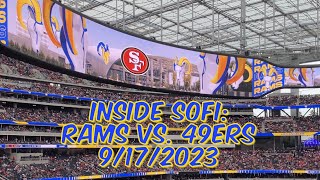 Inside SoFi in 4K: LA Rams vs. SF 49ers | 2023 Rams Home Opener #rams #larams #49ers #sofistadium