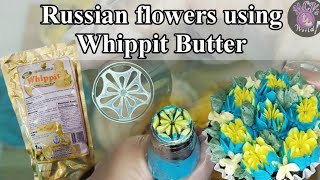 How to use Russian Piping Tips using Bakersfield Whippit Butter