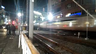 小田急線ホームウェイ号   町田駅通過(ジョイント音あり)