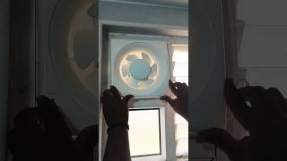 Exhaust Fan installation for Upvc Bathroom Ventilator #upvc #bathroom #exhaustfan #youtubeshorts #yt