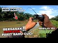 casting haruan !!. bergasak haruan di parit baru cuci. klia 2. deukio dx 101.