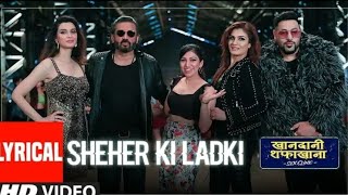 Sheher Ki Ladki Song Whatsapp Status |Khandani Shafakhana| New Song 2019