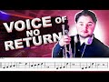 Voice of No Return'  Cover on Trumpet (Sheet Music)