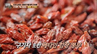 간을 해독해주는 비트, 구기자! [내 몸 사용설명서] 131회 20161202