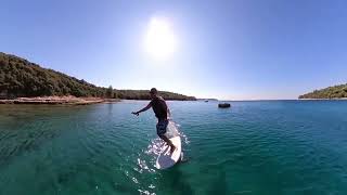 Fliteboarding in Croatia / Lull eFoil