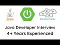 #4 | Live Interview | Java Developer | Java | Spring Boot | Microservices | Beginners Guide