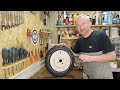 assembly of dr 130 engine and wheels full restoration piaggio vespa 50 l part 19