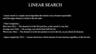 Linear Search in Java with User Input