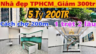 🔥Nhà đẹp TPHCM | Giảm 300tr | Cách chợ 200m | Quận Bình Tân | Nhà và Đất Trung Bùi | 0902663307