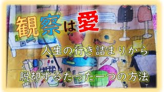 #47【観察は愛】人生の行き詰まりから脱却するたった一つの方法