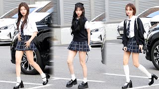 230601 에스파 (aespa) 스쿨룩 “아는형님” 녹화 출근길 직캠 | Knowing bros