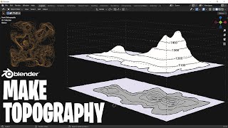 How to Create Topographic Maps with Blender