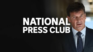 IN FULL: Shadow Treasurer Angus Taylor's budget Press Club reply | ABC News