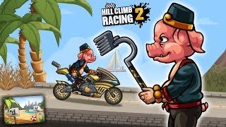Hill Climb Racing 2 - TRAVEL CUP with PIGSY!!! GamePlay FHD