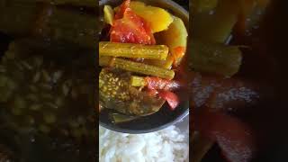 Veg Thali #shorts #youtubeshorts #vegthali #viral#shortsvideo#kartikamasa #panchuka #recipe