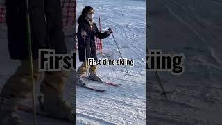 Avery's first time skiing at Karuizawa Japan