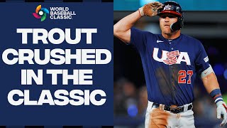 CAPTAIN AMERICA!! Mike Trout has AMAZING World Baseball Classic to lead USA to F