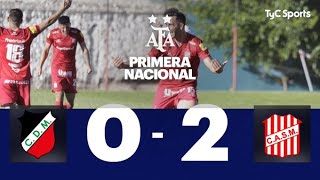 Deportivo Maipú 0-2 San Martín (T) | Primera Nacional