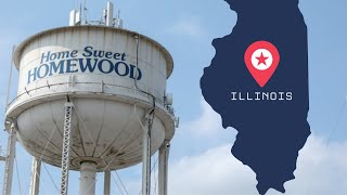 How Downtown Homewood, Illinois Looks Today - Walking Tour