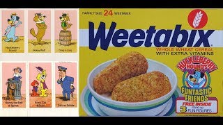 What's In The Box? - 1978 Weetabix Cereal Huckleberry Hound Funtastic Friends