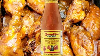 Jamaican Choice Scotch Bonnet Game Day Chicken Wings with Plantains Ninja Speedi Steam & Crisp