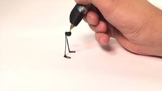 Create 3D Pen for Beginners - Doodling a DOG Simple (3Doodler)