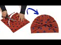 💥 PRACTICAL BONNET Making Without Using a Sewing Machine | HOW TO SEW A Bone?