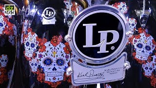 LP Karl Perazzo Signature Sugar Skull congas and bongos