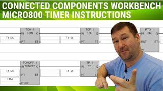 Micro800 Timer Instructions Connected Components Workbench