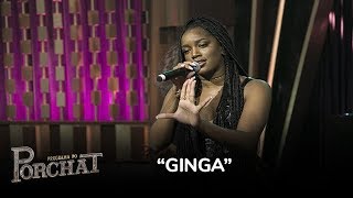 IZA canta o sucesso Ginga no palco do Porchat