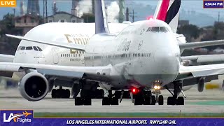 🔴LIVE AIRPORT ACTION! LAX Airport Action | Los Angeles International Airport | Plane Spotting