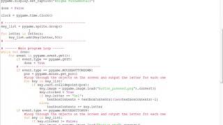 Pygame 12 - OOP Keyboard