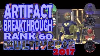 DCUO Artifact Breakthrough rank 60