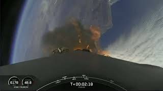 SpaceX launches a Falcon 9 on mission Starlink 3-2 from Vandenberg