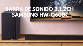 Barra de Sonido 3.1.2Ch Samsung HW-Q600C