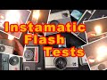 Kodak Instamatic Flash Tests - Vintage Cameras in 4K