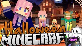 Minecraft Halloween Spooky Mansion Challenge!
