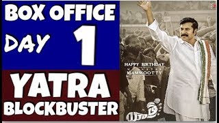 YATRA Movie box office collection day 1 /blockbuster /worldwide/mammootty