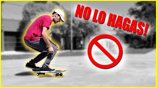 10 cosas que NO debes hacer en SKATE