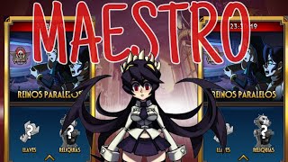 PASANDO REINOS PARALELOS EN MAESTRO (termina jot)- SKULLGIRLS MOBILE CON LOQUENDO