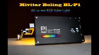 Best Compact RGB Video Light? Mivitar Boling BL-P1