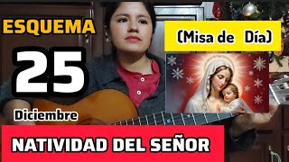 ESQUEMA LA NATIVIDAD DEL SEÑOR.  25 DE DICIEMBRE Misa del Dia. Esquema de Navidad