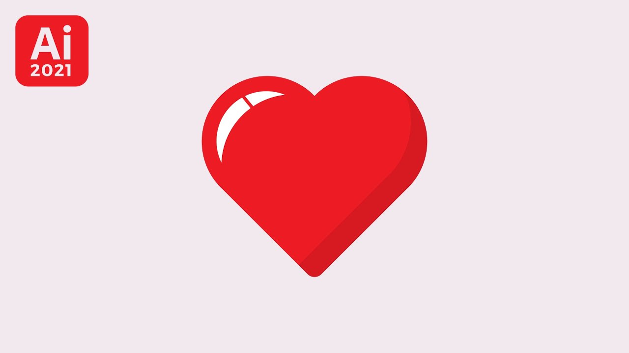 How To Draw Heart In Adobe Illustrator