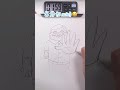 セルポ星人【ダンダダン】を5秒、10秒、1分、5分で描いてみたdrawing dandadan in 5sec 10sec 1min 5min dandadan drawing shorts