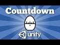 How to make countdown timer in Unity game | Unity 2D tutorial