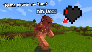 Je dois survivre avec 0,1% de Vie sur Minecraft..